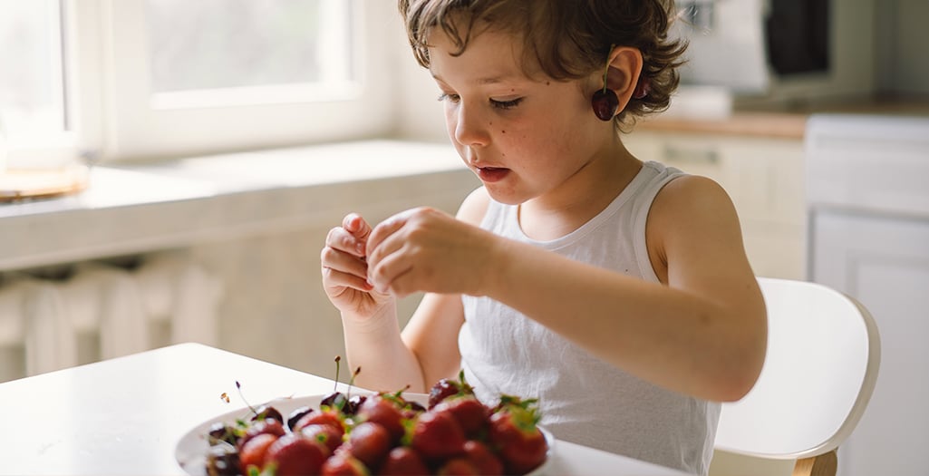 Frutas para niños y niñas