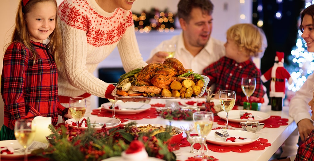 Menús saludables de Navidad para niños