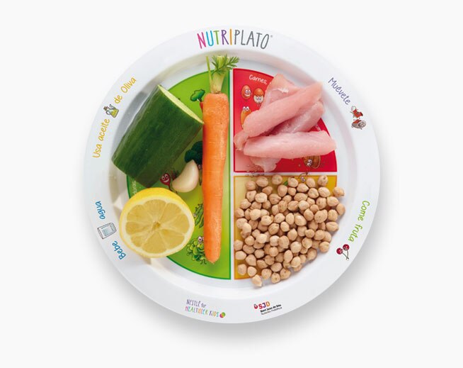 Receta: Hummus con fingers de pavo