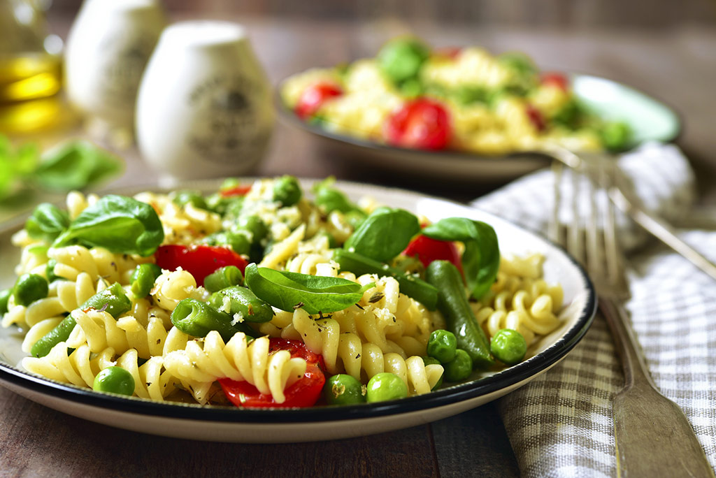 Ensalada de pasta sin gluten