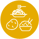 Iconos de cereales y patatas