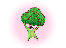 Dibujo de un brócoli